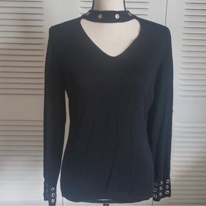 Venus grommet sweater